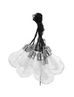 SOLÁRNÍ ZAHRADNÍ GIRLANDA LAMPA PARTY LIGHT 10 VEDLA 3,8 M SOLÁRNÍ ZAHRADNÍ GIRLANDA LAMPA PARTY LIGHT 10 VEDLA 3,8 M