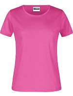 Daiber JN 789 Dámské tričko z těžké bavlny 02.0789 pink