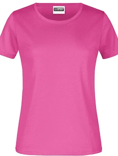 Daiber JN 789 Dámské tričko z těžké bavlny 02.0789 pink