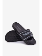 Pánské Pantofle WRANGLER AVERELL SLIDER MEN LOW 20251042.25Y Černé