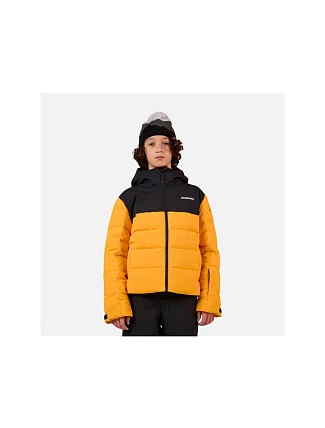 Dětská lyžařská bunda ROSSIGNOL Boy Siz Quilted Jkt, žlutá Dětská lyžařská bunda ROSSIGNOL Boy Siz Quilted Jkt, žlutá