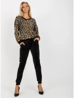 Dámská souprava WN KMPL 8141 1.01P černá a žlutá