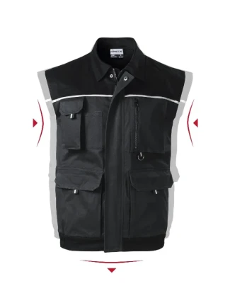 Woody pracovní vesta pánská ebony gray Woody pracovní vesta pánská ebony gray