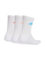 Adidas Linear Crew Cushioned Sportswear Crew C 3P ponožky bílé KC9623