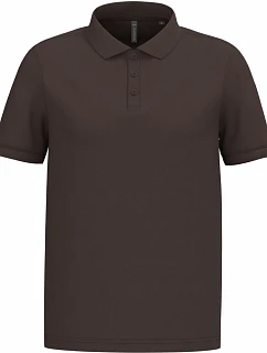 Kariban K 254 Pánské piqué polo 20.K254 chocolate