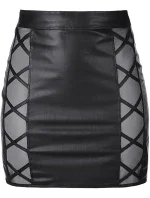 Sukně V-9329 černá - Axami