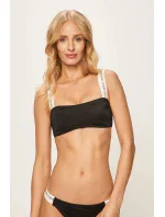 Vrchní díl plavek KW0KW00548-BEH černobílá - Calvin Klein Vrchní díl plavek KW0KW00548-BEH černobílá - Calvin Klein