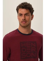 Pánské pyžamo 41909 Jarvis red - HENDERSON Pánské pyžamo 41909 Jarvis red - HENDERSON
