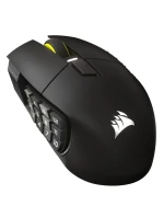 Corsair SCIMITAR ELITE WIRELESS SE Herní myš - bronzová kovová, optická bezdrátová / USB 2.0 typ A / 16 programovatelných tlačítek / 100-33'000 DPI