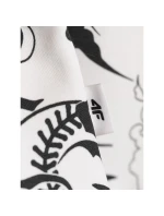 Dívčí tričko oversize s potiskem 4F 4FJRAW25TTSHF3069-90A