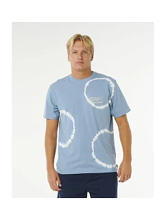 Pánské tričko RIP CURL Pacific Rinse Fin Tee, modré
