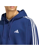 Pánská mikina adidas Essentials 3-Stripes Fleece Full-Zip Hoodie, tmavě modrá KY4144 Pánská mikina adidas Essentials 3-Stripes Fleece Full-Zip Hoodie, tmavě modrá KY4144