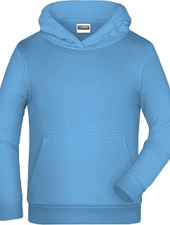 Daiber JN 796K Dětská mikina s kapucí 02.796K sky blue