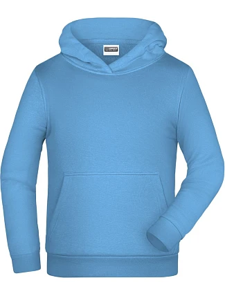 Daiber JN 796K Dětská mikina s kapucí 02.796K sky blue Daiber JN 796K Dětská mikina s kapucí 02.796K sky blue