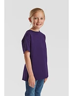 Fruit of the Loom Kids Valueweight T Dětské tričko 16.1033 fuchsia