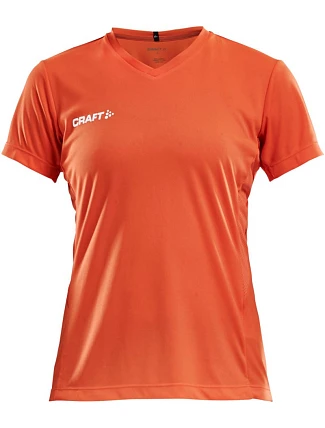 Craft Teamwear Squad Go Jersey Solid W Dámské sportovní tričko s výstřihem do V 82.5566 cocktail Craft Teamwear Squad Go Jersey Solid W Dámské sportovní tričko s výstřihem do V 82.5566 cocktail
