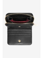 Dámská peněženka z přírodní kůže s zvířecím vzorem Malá Nobo NPUR-LR0020-C020 Černá