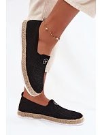 Dámské espadrilly Vinceza 13659 Černé