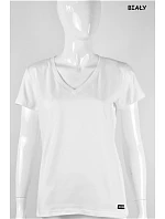 Dámské tričko Serek s krátkým rukávem hnědé - Off Pink