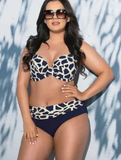 Měkká plavková podprsenka Ava SK 196 Navy Blue