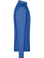 Daiber JN 498 Pánské funkční tričko s dlouhým rukávem 02.0498 blue melange/navy Daiber JN 498 Pánské funkční tričko s dlouhým rukávem 02.0498 blue melange/navy