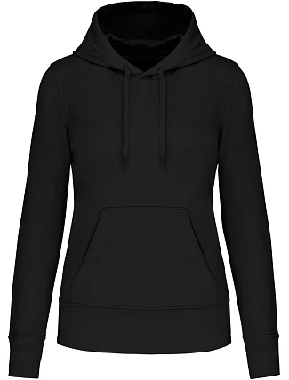 Kariban K 4028 Dámská eco-friendly mikina s kapucí 20.4028 black Kariban K 4028 Dámská eco-friendly mikina s kapucí 20.4028 black