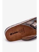 Pohodlné Dámské Sandály S Pásky Inblu CP000045 Černé