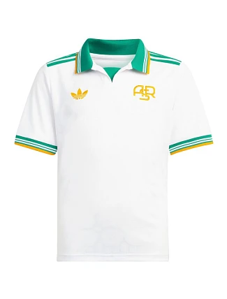 Adidas AS Roma dětské tričko 25/26 Third white JN9064 Adidas AS Roma dětské tričko 25/26 Third white JN9064