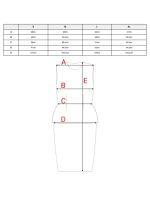 S427 Peplum šaty - švestka