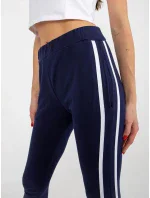 Dámské tepláky LO DR LK 238.22X Tmavě modrá s bílou - FPrice