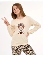 Pyžamo Cornette Young Kids 592/191 Panther délka/r 134-164 Pyžamo Cornette Young Kids 592/191 Panther délka/r 134-164