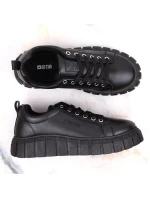 Big Star W INT1919 černé boty na platformě Big Star W INT1919 černé boty na platformě