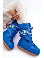 Dámské vysoké sněhule modré Venila