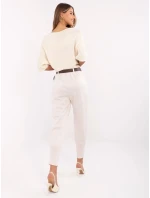 Kalhoty DHJ SP 20316.16 světle béžové