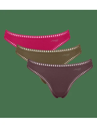 sloggi GO Crush String C3P - Multi - SLOGGI Multi - SLOGGI sloggi GO Crush String C3P - Multi - SLOGGI Multi - SLOGGI
