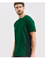 Promodoro 3590 Unisex kontrastní pracovní tričko - EXCD 40.3590 white/charcoal