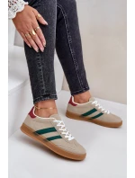 Dámské Nízké Tenisky Béžové Ennorwen