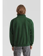 Fruit of the Loom Premium Zip Neck Sweat Mikina s 1/4 zipem 16.2032 bottle green