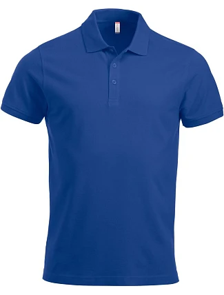 Clique Classic Lincoln S/S Pánské piqué polo z těžké bavlny 67.8244 deep blue Clique Classic Lincoln S/S Pánské piqué polo z těžké bavlny 67.8244 deep blue