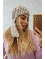 Dámská klapka na uši Jana K314 béžová