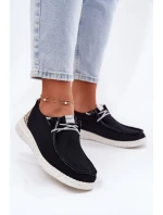 Lehké Textilní Polobotky Dámské McKeylor 96116 Černé