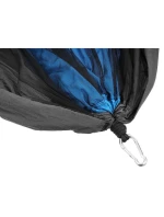 TURISTICKÁ HOUPACÍ SÍŤ PRO 2 OSOBY 270X140CM S MOSKYTIÉROU MODRÁ TURISTICKÁ HOUPACÍ SÍŤ PRO 2 OSOBY 270X140CM S MOSKYTIÉROU MODRÁ