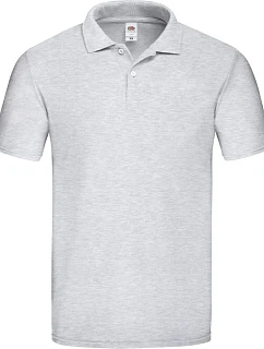 Fruit of the Loom Original Polo Pánské piqué polo 16.3050 heather grey