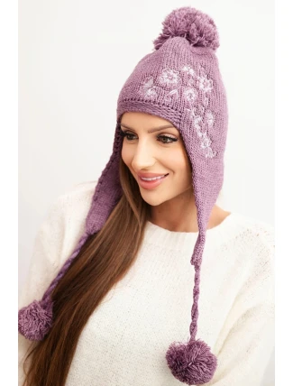 Dámská ušanka Emma K343 denim