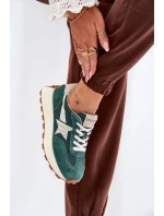 Dámské Sportovní Boty Z Semiše Na Platformě 66720 Zelené Vinceza Dámské Sportovní Boty Z Semiše Na Platformě 66720 Zelené Vinceza