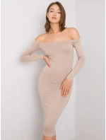 Šaty RV SK 6697.72P béžová Šaty RV SK 6697.72P béžová