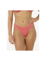 Červené plavky RIP CURL Shell Cove High Leg Cheeky Červené plavky RIP CURL Shell Cove High Leg Cheeky