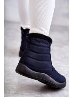 Dámské tmavě modré teplé sněhule Mezyss