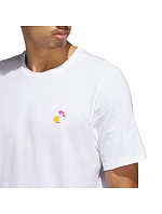 Adidas Lil Stripe Spring Break Graphic Basketbalové tričko s krátkým rukávem M IC1868