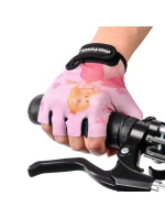 Cyklistické rukavice Meteor Princess Jr 23378-23379